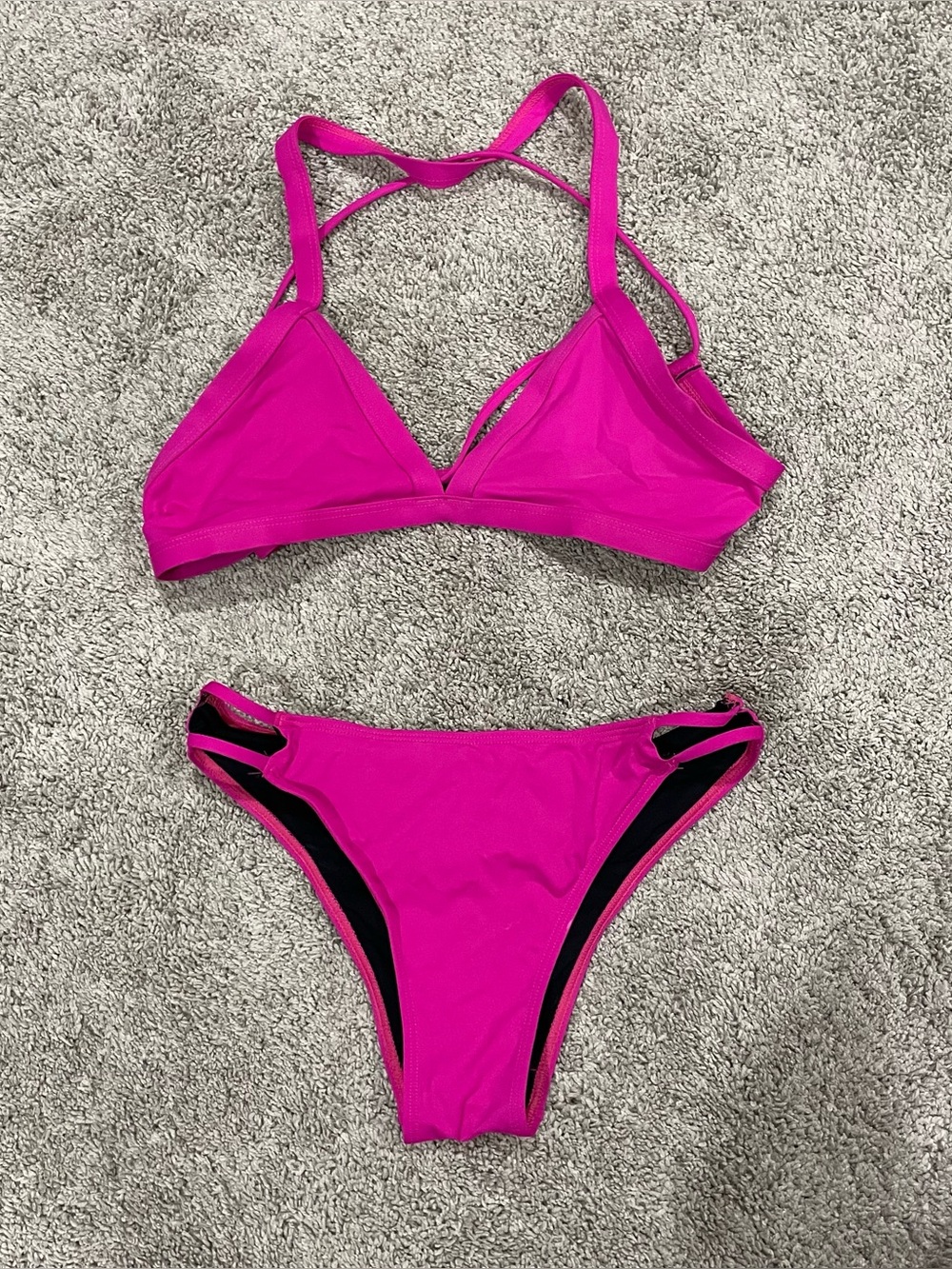 Fleo Pink Triangle Bikini